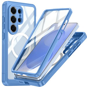 GalaxyS26 �V���[�Y ��p �P�[�X GalaxyS26 S26ultra S26 Plus ���ʃP�[�X �����P�[�X �N���A MagSafe�Ή� �M�����N�V�[ �X�}�z�P�[�X 2026 9H�����K���X �t���J�o�[ 360°�S�g�ی� ���C�����X�[�d�Ή� �ϏՌ�