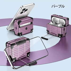 AirPods Pro3 �P�[�X AirPods Pro ��3����(2025 USB-C���f��)��p ���b�N�t���n�[�h�ی�P�[�X �S�ʕی� �ϏՌ� TPU+PC�f�� ���C�����X�[�d�Ή� �X�}�z�X�^���h�@�\ �X�g���b�v�t�� ������� ������ �S��