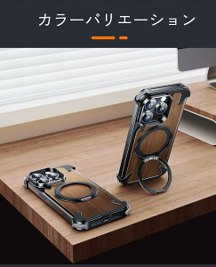 OATSBASF iPhone 15 Pro Max }OlbgEbhP[X VR A~jE ϏՌیJo[ 360°]OX^ht iPhone 15 Pro Max ؐP[X iPhone 15 Pro Max A~op[P[X ˂~ }O