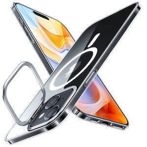 BX^h iPhone 16 NAP[X ȂMagsafe[d ȂX^h MagsafeΉ iPhone 16 Pro Max pP[X NA ΂܂Ȃ BX^h YX^h }Olbg ͂18N C