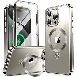 360°SʕیEX^h MagsafeΉ iPhone 15 16 p P[X  BX^h CDO c CX[d iphone16 Jo[ ϖh~PCw bLop[ ČRMILKiϏՌ }OZ[t