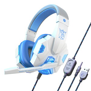 �Q�[�~���O�w�b�h�Z�b�g �w�b�h�z�� PS4 �}�C�N�t�� ������ �Q�[�~���O�w�b�h�z�� �d�ቹ���� �Q�[���p PC �m�C�Y�L�����Z�����O �L�� �w�b�h�t�H�� 3.5mm�[�q USB �Ή� ���C�g �p�\�R�� PS4 PS5 Sw