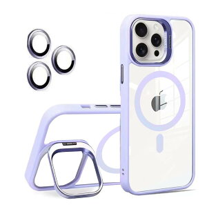 iPhone16 15 Pro Max Plus �p�̃P�[�X MagSafe�Ή� �����Y�ی� �X�^���h ���C�����X�[�d �ϏՌ� �X�g���b�v�z�[���t�� Magsafe�Ή��ČRMIL�K�i�̕ی� �ω��� �ϏՌ� �B���X�^���h iPhone16�p�X�}�z�P�[�X 