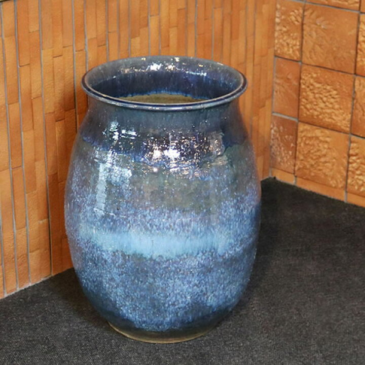 楽天市場】【ポイント5倍】大壷 信楽焼 つぼ 大ツボ 陶器 つぼ 花瓶 し 