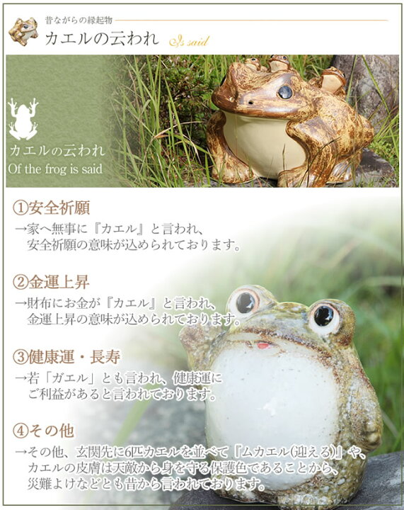 縁起物かわいい カエル 信楽焼 大きめ 今だけ限定10 OFFクーポン 信楽焼 蛙 置物 かえる 陶器 縁起物 カエル イボ蛙 手作り 焼き物 リアル 緑 しがらきやき オーナメント ガーデン 玄関先 信楽焼カエル かえる 庭 カエル 選べる3サイズ 蛙の置物 ka-0081 まるいち本店