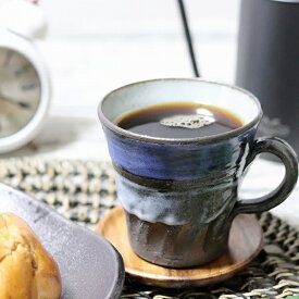 信楽焼 マグカップ 陶器 スープカップ おしゃれ 保温 かわいい 和食器 日本製 白 カップ 食器 やきもの コップ 焼き物 器 青空マグカップ w305-03