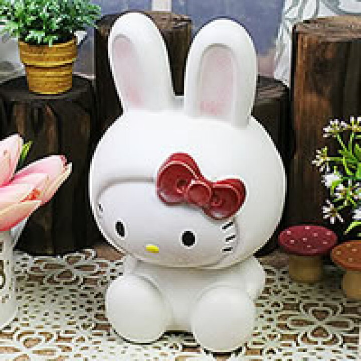 楽天市場 信楽焼 ハローキティちゃんうさぎ 信楽焼うさぎ 陶器ウサギ 置物 やきもの しがらきやき 焼き物 置き物 キティちゃん ギフト Ok 0064 まるいち本店