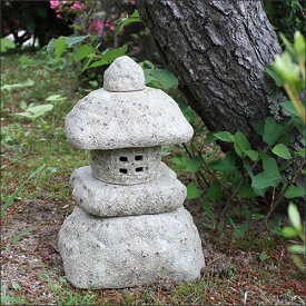 信楽焼 13号古信楽岩石雪見灯籠 お庭を飾る陶器燈籠 和風を 感じさせてくれます。信楽焼トウロウ とうろう 灯籠 陶器 陶器燈籠 ok-0066