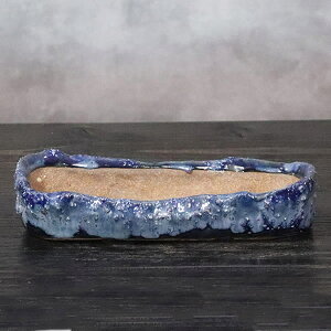 山草鉢 手作りの陶器植木鉢 山野草鉢 信楽焼 山草 鉢 しがらき 陶器鉢 植木 やきもの 信楽焼鉢 手づくり 多肉植物 塊根植物 sa-0359