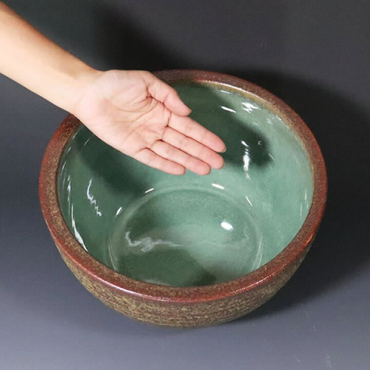 楽天市場】【ポイント5倍】睡蓮鉢 メダカ鉢 めだか 鉢 金魚鉢 陶器 