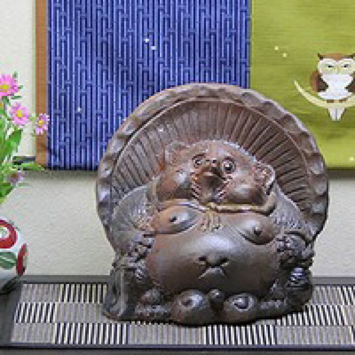 楽天市場】【8月4日20時開始15％OFFクーポン】信楽焼 狸 9号 信楽焼 