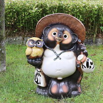 楽天市場】信楽焼 たぬき 25号の通販