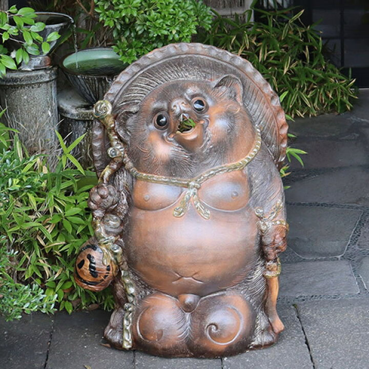 楽天市場】信楽焼 狸 信楽焼たぬき 手づくりたぬき 縁起物タヌキ 陶器 