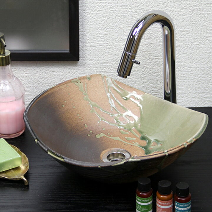 【今だけポイント10倍】洗面ボール 洗面ボウル 手洗い鉢 陶器 洗面台 激安 洗面化粧台 洗面ボウル セット 和風 ピンク 信楽焼 手洗い器 手洗器 手水鉢 洗面鉢 陶器 おしゃれ ピンク色 tr-2183 信楽焼 手洗い鉢 洗面ボウル 洗面ボール 陶器 手洗い器 洗面台 リフォーム 和風 洗面シンク DIY おしゃれ ピンクホワイト(中型)  tr-3221 : しがらき - 通販 - Yahoo!ショッピング 信楽焼 3カラーから選べる 洗面ボール 【茶窯変 手洗い鉢（ミニ）  tr-1156】洗面鉢 洗面器 ...