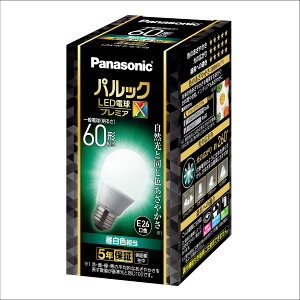 �p�i�\�j�b�N �p���b�N LED�d�� �������a26mm �v���~�AX �d��60�`���� �����F����(7.3W) ��ʓd�� ��ԑS�̂��Ƃ炷�^�C�v(�S�����^�C�v) �����Ή� LDA7NDGSZ6