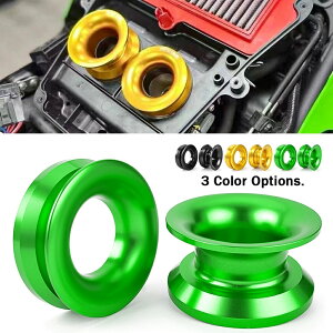 �t�B���^�[ OLIVER MOTO RACING �J���T�L�p Z400 Ninja400 2020�`2024�Ή� �G�A�C���e�[�N �����ʃG�A�{�b�N�X �A���~�j�E�� �S�[���h �O���[�� �u���b�N