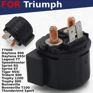 �X�^�[�^�[�����[ LPZ Triumph�p Bonneville T100 Daytona900 955I Legend TT Speedmaster Sprint RS�Ή� �\���m�C�h 12V