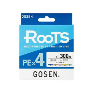 �S�[�Z��(GOSEN) ���[�c PE×4 �}���`�J���[ 300m 0.4��