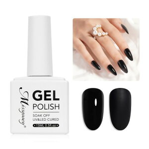 Missgooey �W�F���l�C�� �J���[ �� �u���b�N �P�F 15ml UV/LED�Ή� ���S�ҁ��v���K�p �|���b�V���^�C�v