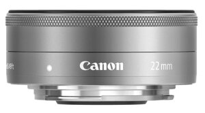 Canon �P�œ_�L�p�����Y EF-M22mm F2 STM �V���o�[ �~���[���X���Ή� EF-M222STMSL