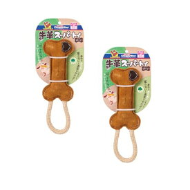 ドギーマン 牛革スーパートイ ボーン×2個