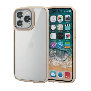 �G���R�� iPhone 14 Pro Max �P�[�X �J�o�[ �ϏՌ� �Ռ��z�� �n�C�u���b�h �y�� ���^ �w�ʃK���X�N���A �d�x9H TOUGH SLIM �X�g���b�v�z�[���t�� �A�C�{���[ PM-A22DTSLFCGIV