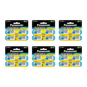 6�Z�b�g:�v24�� Panasonic �p�i�\�j�b�N �J�����p�d�r CR-123AW/4P (4��) �J���� �X�}�[�g���b�N �d�r ����