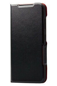 �G���R��(ELECOM) Galaxy S23 (SC-51D / SCG19) �P�[�X �\�t�g���U�[ �J�o�[ �蒠�^ �}�O�l�b�g �t���b�v �ϏՌ� �Ռ��z�� ���y�� ���^ �X���� �X�^���h�@�\�t UltraSlim �u���b�N PM-G231PLFUBK