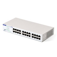エレコム スイッチングハブ 24ポート ギガビット対応 金属筐体 電源内蔵モデル ホワイト EHC-G24MN4-HW