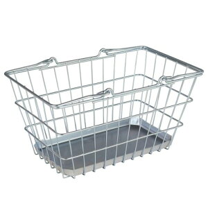�_���g��(Dulton) ���C���[�o�X�P�b�g RECTANGLE GALVANIZED ���[ ����163mm ��300mm ���s180mm MT-0822RC/GV RECTANGLE BASKET TRAY GALVANIZED