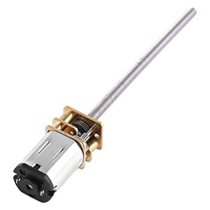 Walfront DC�M�����[�^ �������[�^ 6V M3 55MM �l�W�t�� �o�̓V���t�g 30RPM�`500RPM(100RPM)