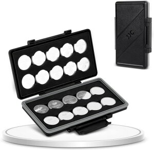 JJC �R�C���d�r�P�[�X �R�C���d�r x20���[ �R�C���d�r CR2025 CR2032 CR2016 �ɑΉ� �d�r ���[�P�[�X �{�^���d�r�P�[�X �h�o �ϐ� �ϏՌ� �d�r�ی�i�R�C���d�r���܂܂�Ă���܂���j