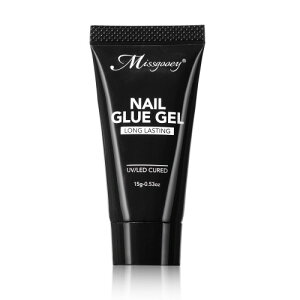 Missgooey �l�C���`�b�v�ڒ��� ���ܐڒ��� �l�C���`�b�v�O�~ �S�y�W�F�� �N���A �W�F���l�C�� ��ŉ������s�v ���@�\ ���� UV/LED�Ή� ���S�ҁ��v���K�p 15g