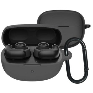 BUITFOU Bose Ultra Open Earbuds �P�[�X Bose Ultra Open Earbuds �ی�P�[�X �_�炩�� �V���R���� �����h�~ �L�Y�h�~ �ϏՌ� �h�o �y�� �����[�d�\ �J���r�i�t�� �����h�~(�u���b�N)