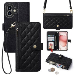 Jajaful �K�p iPhone 17 �P�[�X �蒠�^ �����ӂ���17�P�[�X �V�����_�[ 2way �� Phone17 �X�}�z�P�[�X �L���e�B���O �A�C�t�H��17 �X�}�z�P�[�X �e�`���E�K�^ �A�C�z�E