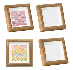 siawadeky �t�H�g�t���[�� �z�� 4�Z�b�g �ؐ� 10cm*10cm�ʐ^�ɓK�p �����` ���G �ʐ^���� �ʐ^���� �ʐ^�f�B�X�v���C �y�� ���� ���� ���� �G�摕�� DIY�A���W�{ ���̊z �L�k�� �������� �L�O�� 