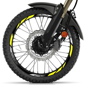 FRANZEY Tenere700 XTZ700Z�Ή� �z�C�[�������X�e�b�J�[ ���˃f�J�[�� �h��