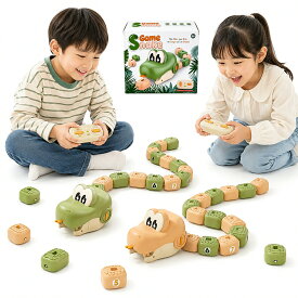 【300円OFFクーポン】ラジコン ラジコン ヘビ おもちゃ 対戦バトル 1台セット 2台セット リモコン スネーク ロボット 磁石連結 ヘビ型リモコンカー USB 充電式 組み替え知育おもちゃリモコン 蛇 おもちゃ ラジコンカー 子供