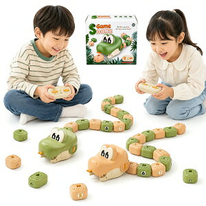 【12%OFFクーポン＆レビューでビーズ 4 粒プレゼント】ラジコン ラジコン ヘビ おもちゃ 対戦バトル 1台セット 
