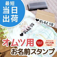 2025年受賞獲得【最短当日発送】オムツ用はんこ 速乾スタンプパッドセット お名前スタンプ おむつスタン…