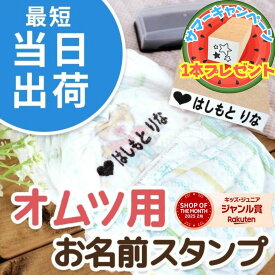 【最短当日発送】2025年受賞獲得【速乾スタンプパッドセット】オムツ用はんこ お名前スタンプ おむつスタンプ オムツ スタンプ はんこ 油性 漢字 入学 入園 幼稚園 保育園 シンプル 名前付け 介護 服 布 木 紙 ゴム印 \