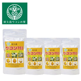 創業30年 ウコン753粒 300粒 4個セット 約4ヶ月分 【屋久島 ウコン】