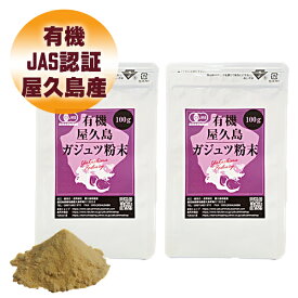 有機 屋久島 紫ウコン ( ガジュツ ) 粉末 100g 2袋 セット 【 屋久島産 有機JAS 送料無料 無農薬 有機栽培 サプリメント スーパーDEAL 】 [M便 1/1]