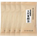 水出し 「屋久島天然葉緑茶」100g×5 一番二番三番茶ブレンド 粉末緑茶入り徳用煎茶