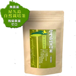 水出し 二番茶 粉末緑茶 120g×1 パウダー ティー ポッキリ1000円 鹿児島茶 抹茶 国産無農薬 無化学肥料 残留農薬 飛散農薬 ゼロ 屋久島 自然栽培 緑茶 粉茶