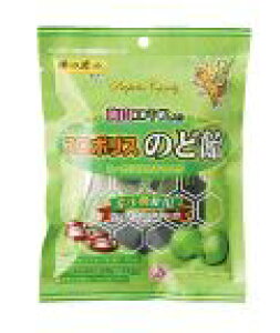 梅肉エキス入り プロポリスのど飴 80g のどあめ プロポリスキャンディ サンフローラ