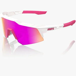 �y���{���K�̔��X�z100% �����n���h���b�h �X�|�[�c�T���O���X SPEEDCRAFT XS Matte White/Pink HiPER Vital Pink Mirror Lens 60009�|00019