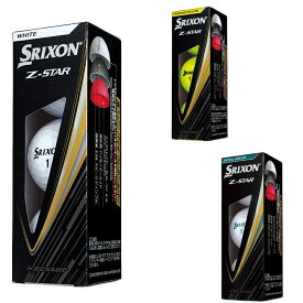 スリクソン ゴルフボール Z-STAR ゼットスター 1スリーブ(3球入り) SRIXON