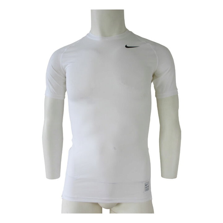 楽天市場 ナイキ 半袖アンダーシャツ Nike ナイキプロ クールコンプレッション S S クルートップ 丸首 100 Sp0901 カスカワスポーツ楽天市場店