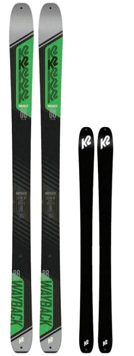 楽天市場】2022/2023モデル K2 スキー WAYBACK 88 板のみ : カスカワ 